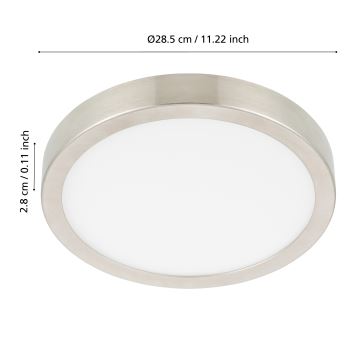 Eglo - LED Ściemniany plafon łazienkowy LED/19,5W/230V 2700-6500K IP44 ZigBee