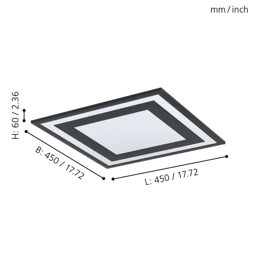 Eglo - LED Plafon LED/24W/230V