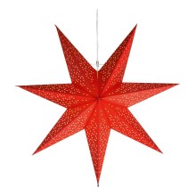 Eglo - Dekoracja bożonarodzeniowa DOT 1xE14/25W/230V czerwona