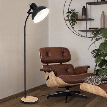 Eglo - Lampa podłogowa 1xE27/28W/230V - certyfikat FSC