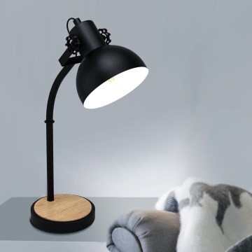 Eglo - Lampa stołowa 1xE27/28W/230V - certyfikat FSC