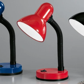 Eglo - Lampa stołowa 1xE27/40W czerwona