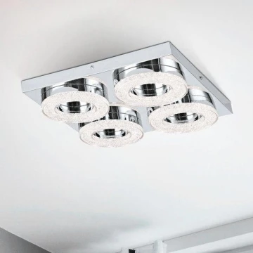 Eglo - LED Kryształowa lampa sufitowa 4xLED/4W/230V