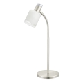 Eglo - LED Lampa stołowa MY CHOICE 1xE14/4W/230V chrom/biała