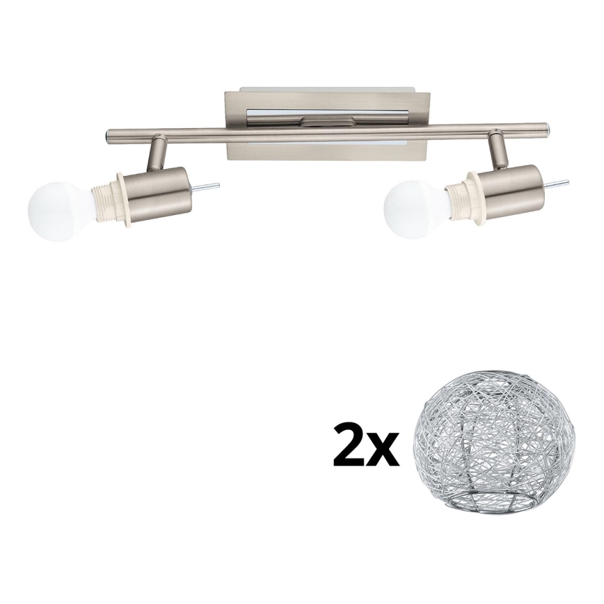 Eglo - LED Oświetlenie punktowe MY CHOICE 2xE14/4W/230V chrom