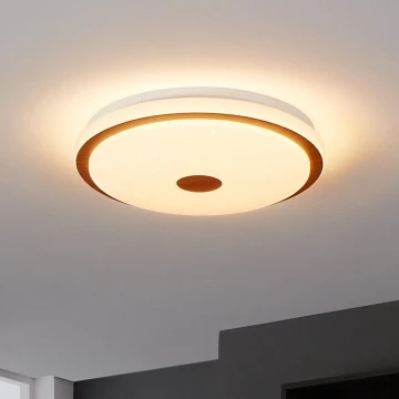 Eglo - LED Ściemnialny plafon LED/24W/230V + pilot