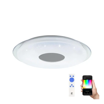 Eglo - Ściemniana lampa sufitowa LED RGB LANCIANO-C LED/38W/230V + RC