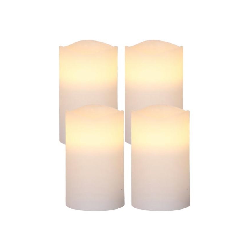 Eglo - SET 4x LED Dekoracja bożonarodzeniowa 1xLED/0,066W/3xAAA biała