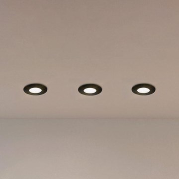 Eglo - ZESTAW 3x LED Łazienkowa oprawa wpuszczana PINEDA LED/4,9W/230V IP44