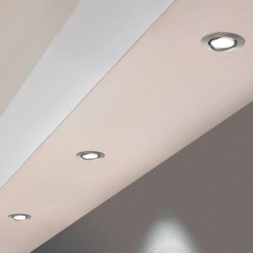 Eglo - ZESTAW 3x LED Ściemnialna oprawa wpuszczana PINEDA 1xLED/5,5W/230V