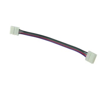 Elastyczny Dwustronny connector do RGB LED taśmy 4pin 10 mm