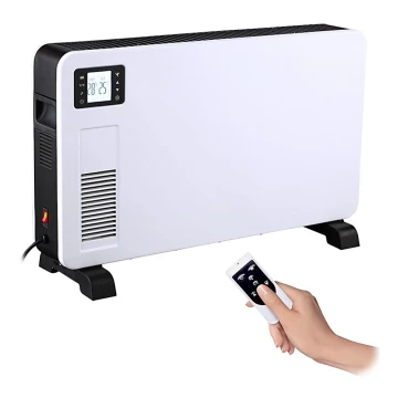 Elektryczny grzejnik konwektorowy 1000/1300/2300W LCD/timer/termostat + pilot