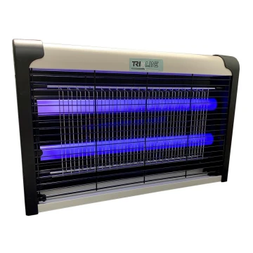 Elektryczny odstraszacz owadów z lampą fluorescencyjną UV 2x6W/230V 40 m2