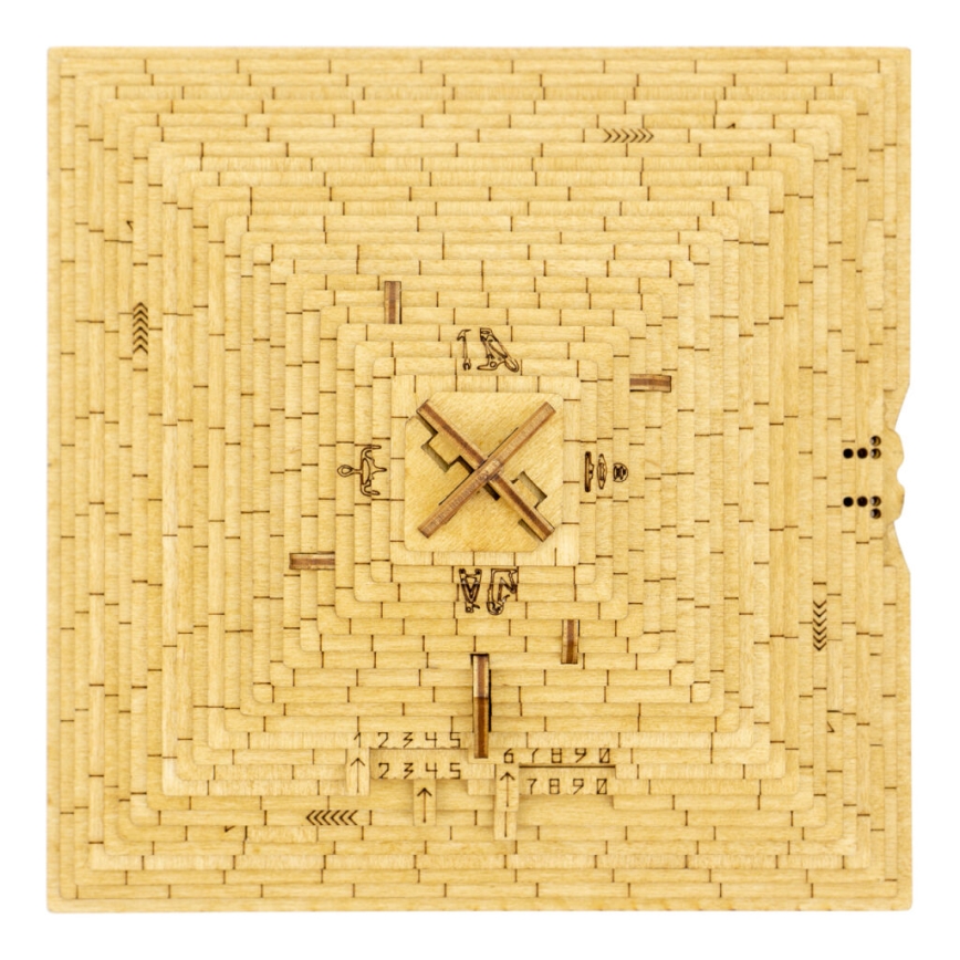 EscapeWelt - 3D drewniane puzzle mechaniczne Piramida