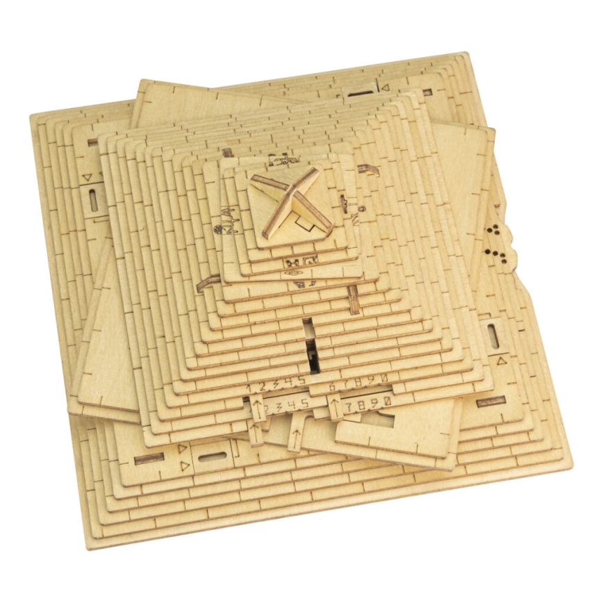 EscapeWelt - 3D drewniane puzzle mechaniczne Piramida