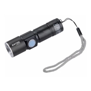 Extol - LED Latarka LED/3W/450 mAh/3,7V czarna