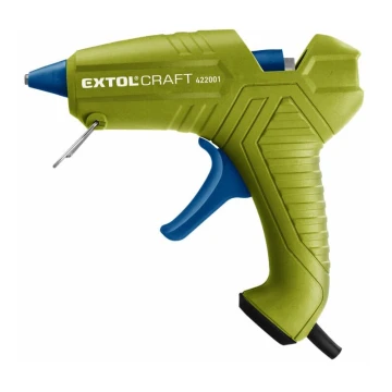 Extol - Pistolet do klejenia na gorąco 100W/230V zielony/niebieski