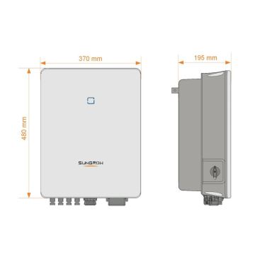 Falownik solarny SUNGROW SG5.0RT 5000W IP65