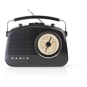 FM Radio 4,5W/230V czarny