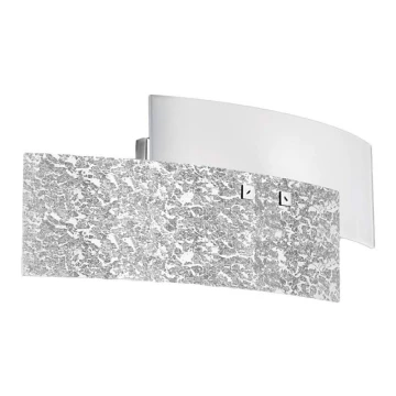 Gea Luce LARA A P arg - Kinkiet LARA 2xE14/42W/230V srebrne