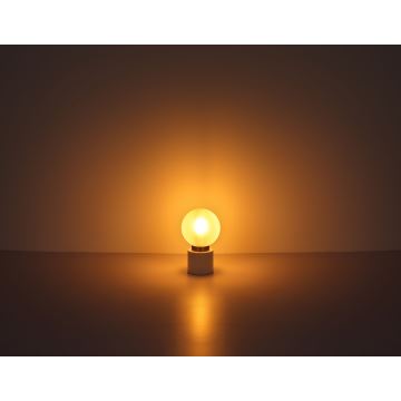 Globo - Lampa stołowa 1xE14/25W/230V biała