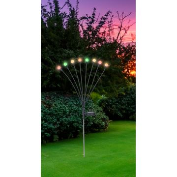 Globo - LED RGB Oświetlenie solarne 8xLED/0,06W/3,2V IP44