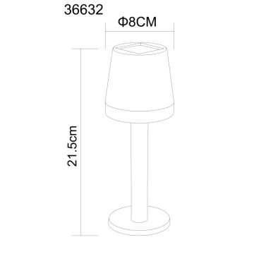 Globo - LED Oświetlenie solarne LED/0,5W/3,2V 3000K IP44 czarne