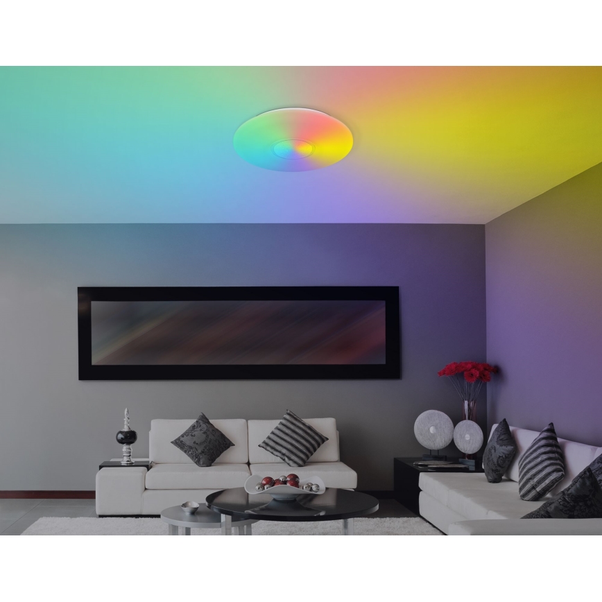 Globo - Ściemnialna lampa sufitowa RGBW LED/40W/230V 3000-6500K + pilot zdalnego sterowania