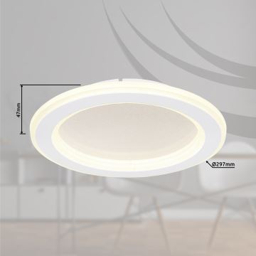 Globo - LED Plafon LED/18W/230V śr. 29,7 cm