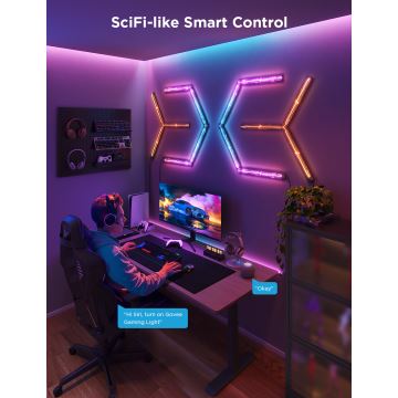 Govee - Inteligentny Gaming (4+1) Kinkiet RGBIC Wi-Fi