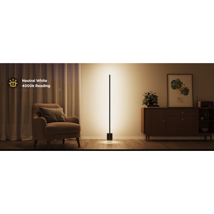 Govee - LED Lampa podłogowa Smart MATTER LED RGBICWW 2200-6500K Wi-Fi + pilot zdalnego sterowania