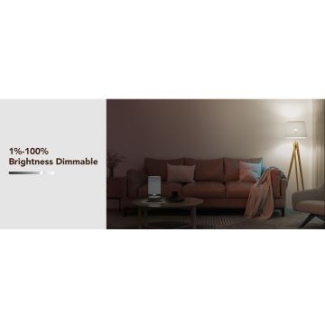 Govee - LED RGBWW Inteligentna żarówka E27/9W/230V 2700-6500K Wi-Fi