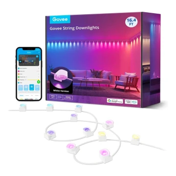 Govee - RGBIC LED Oprawa sznurkowa 5m Wi-Fi