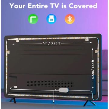 Govee - TV 46-60" SMART LED podświetlenie RGB