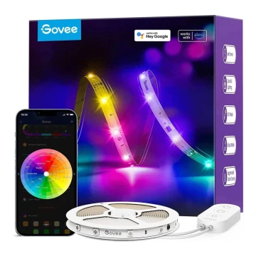 Govee - Wi-Fi RGBIC Inteligentna taśma PRO LED 5m