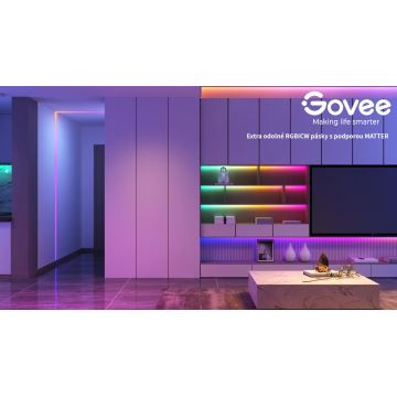 Govee - Wi-Fi RGBICW Inteligentna PRO LED taśma 10m MATTER - wyjątkowa trwałość