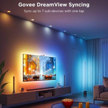 Govee - ZESTAW 2x Backlight TV 55-65" SMART LED podświetlenie RGBICW Wi-Fi