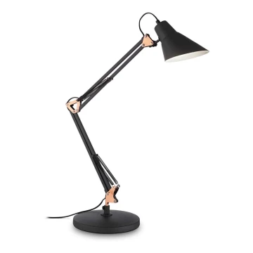 Ideal Lux - Lampa stołowa 1xE27/42W/230V czarny