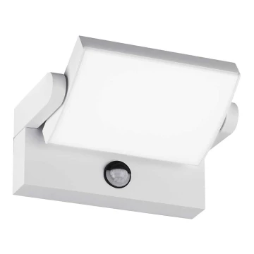 Ideal Lux - LED Kinkiet zewnętrzny z czujnikiem SWIPE LED/20,5W/230V IP54 biały