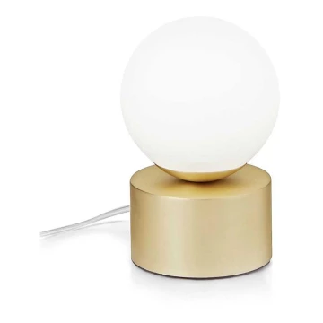 Ideal Lux - LED Lampa stołowa PERLAGE 1xG9/3W/230V złota/biała