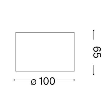 Ideal Lux - LED Oświetlenie punktowe SPIKE 1xGX53/9W/230V białe