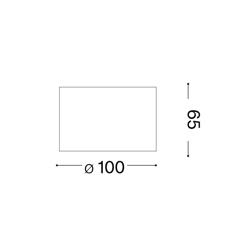 Ideal Lux - LED Oświetlenie punktowe SPIKE 1xGX53/9W/230V białe