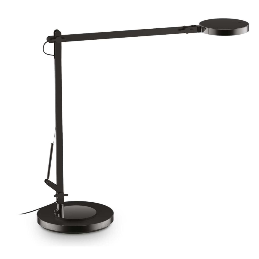 Ideal Lux - LED Ściemnialna dotykowa lampa stołowa FUTURA LED/12,5W/230V czarna