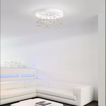 Ideal Lux - LED Ściemnialny żyrandol natynkowy ARMONY LED/77W/230V śr. 75 cm