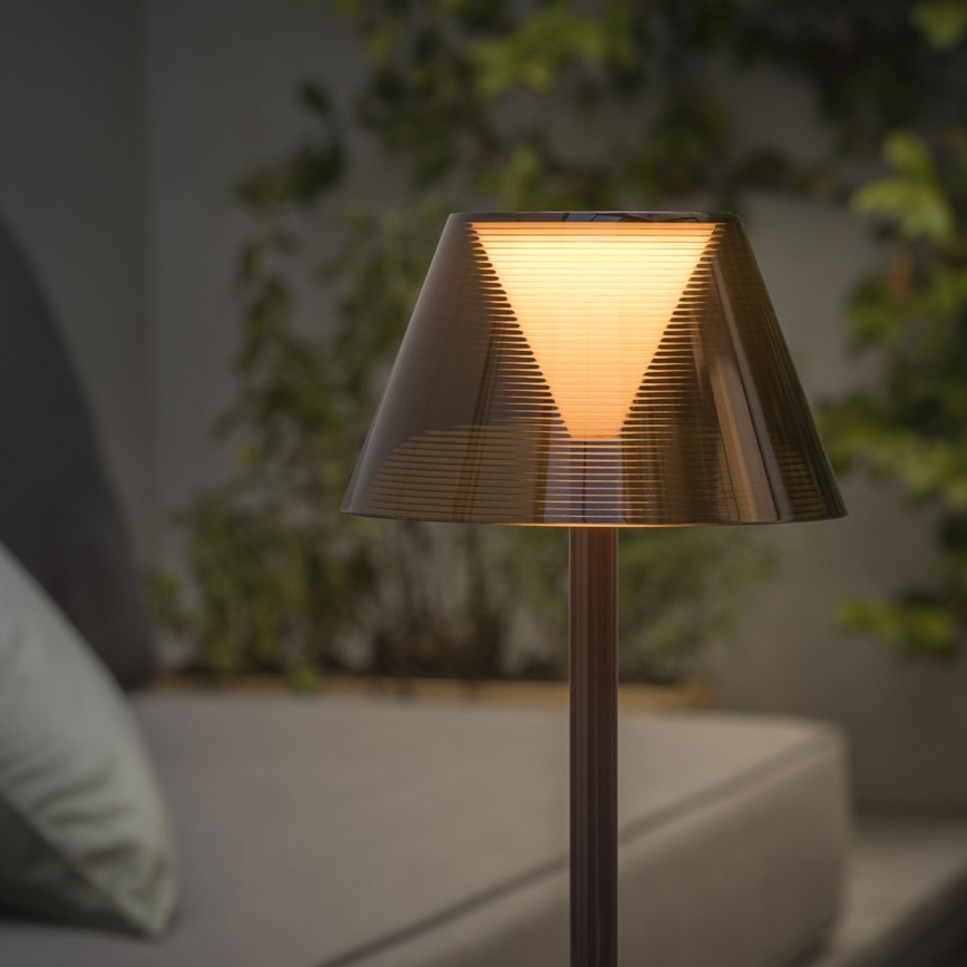 Ideal Lux - LED Ściemniana lampa dotykowa LOLITA LED/2,8W/5V IP54 brązowa