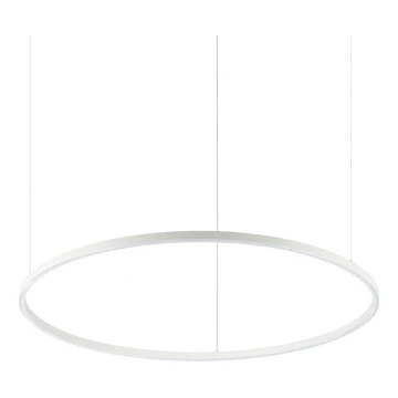 Ideal Lux - LED Żyrandol na lince ORACLE SLIM LED/55W/230V śr. 90 cm biały