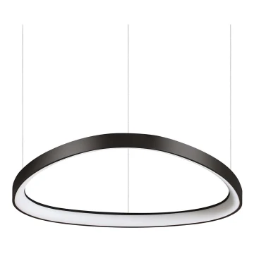 Ideal Lux - LED Żyrandol ściemnialny na lince GEMINI LED/48W/230V śr. 61 cm czarna