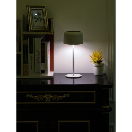 LED Zewnętrzna lampa solarna ściemnialna LED/4W/5V 3600mAh IP44