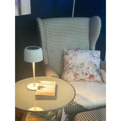 LED Zewnętrzna lampa solarna ściemnialna LED/4W/5V 3600mAh IP44