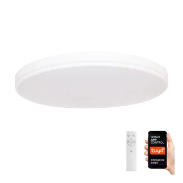 Immax NEO 07149-W40 - LED Ściemniany plafon NEO LITE AREAS LED/24W/230V Tuya Wi-Fi biały + pilot